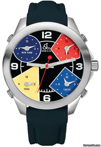 Jacob & Co. Five Time Zone - 40mm watches