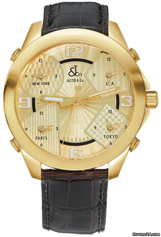 Jacob & Co. Five Time Zone - 40mm watches