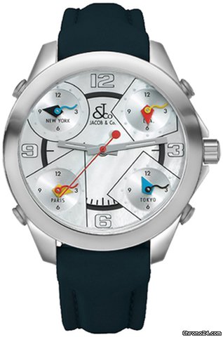 Jacob & Co. Five Time Zone - 40mm watches