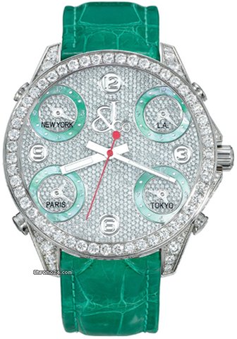 Jacob & Co. Five Time Zone - 40mm, 2ct Bezel watches