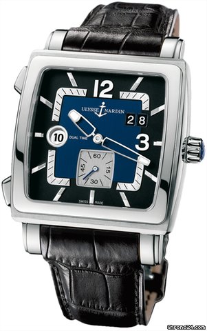 Ulysse Nardin Quadrato Dual Time watches