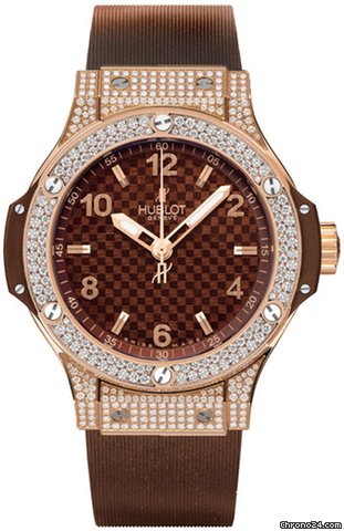 Hublot Big Bang Quartz Gold Cappuccino 38mm watches