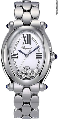 Chopard Happy Sport Oval 7 Floating Diamonds watches