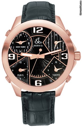 Jacob & Co. Five Time Zone - 40mm watches