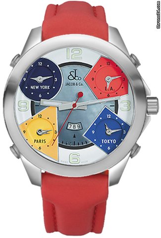 Replica Jacob & Co. Five Time Zone - 47mm Watch