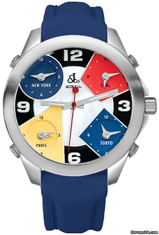 Jacob & Co. Five Time Zone - 40mm watches