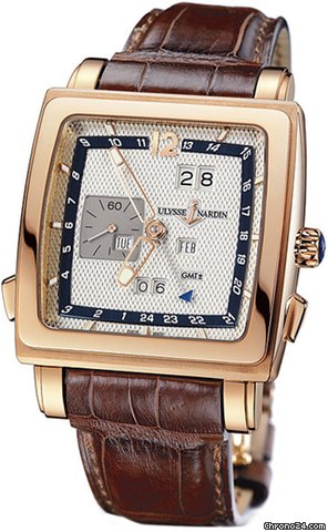 Replica Ulysse Nardin Quadrato Dual Time Perpetual Watch