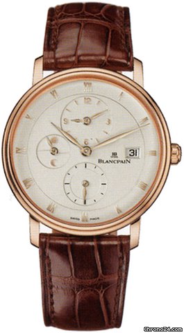 Blancpain Villeret GMT/Double Time Zone watches