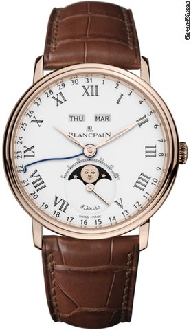 Blancpain Villeret Complete Calendar 8 Jours watches