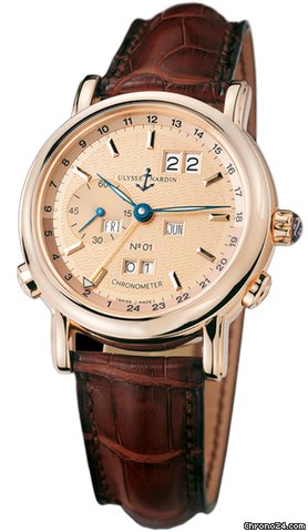 Ulysse Nardin GMT +/- Perpetual 40mm watches