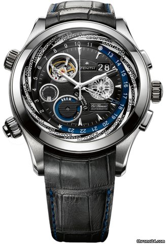 Zenith Class Traveller Multicity Alarm Chronograph watches