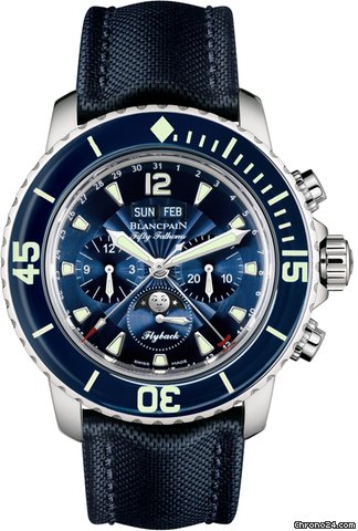 Blancpain Fifty Fathoms Complete Calendar Flyback Chronograph watches