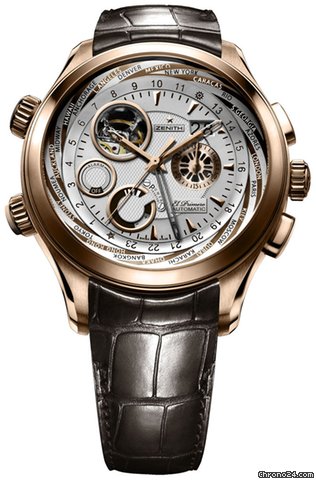 Zenith Class Traveller Multicity Alarm Chronograph watches