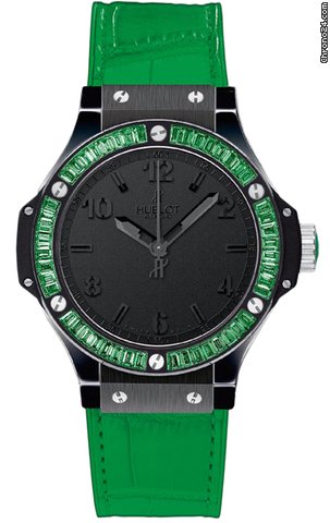 Hublot Big Bang Quartz Black Tutti Frutti 38mm watches