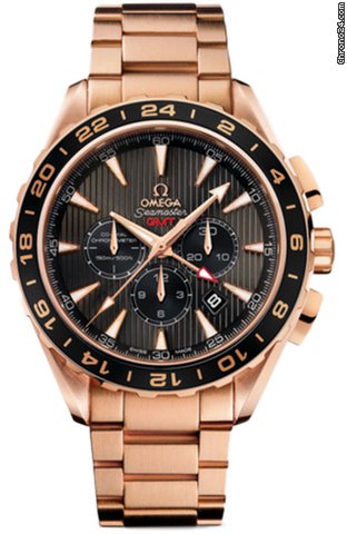 Omega Aqua Terra Chronograph GMT watches