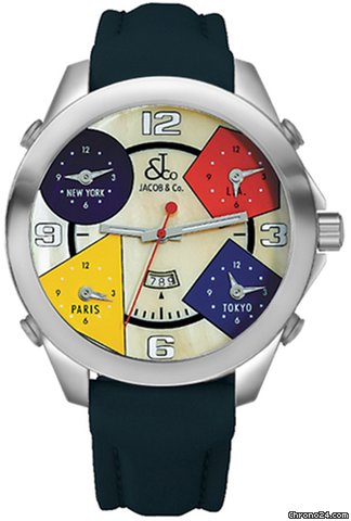 Jacob & Co. Five Time Zone - 47mm watches
