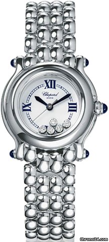 Chopard Happy Sport Classic Round 5 Floating Diamonds watches