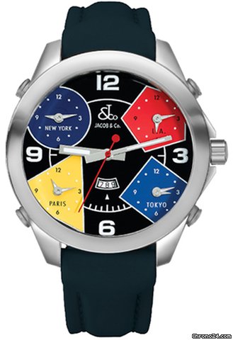 Jacob & Co. Five Time Zone - 47mm watches