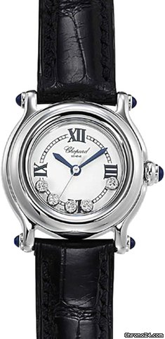 Chopard Happy Sport Classic Round 5 Floating Diamonds watches