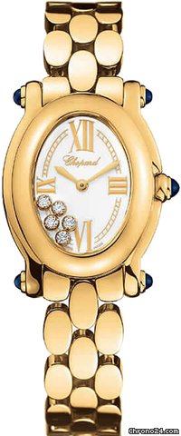 Chopard Happy Sport Oval 5 Floating Diamonds watches