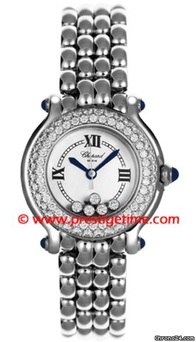 Chopard Happy Sport Classic Round 5 Floating Diamonds watches