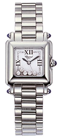 Chopard Happy Sport Classic Square 5 Floating Diamonds watches