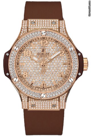 Hublot Big Bang Quartz Gold Cappuccino 38mm watches