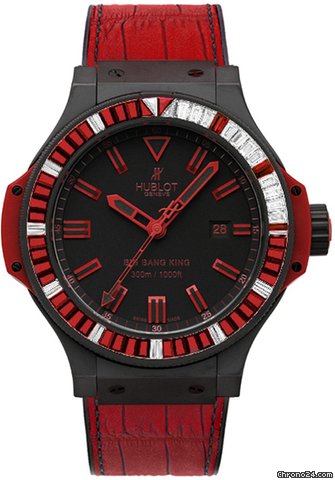 Hublot Big Bang King All Black Red 48mm watches