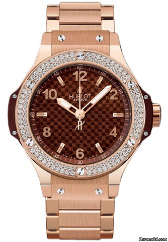 Hublot Big Bang Quartz Gold Cappuccino 38mm watches