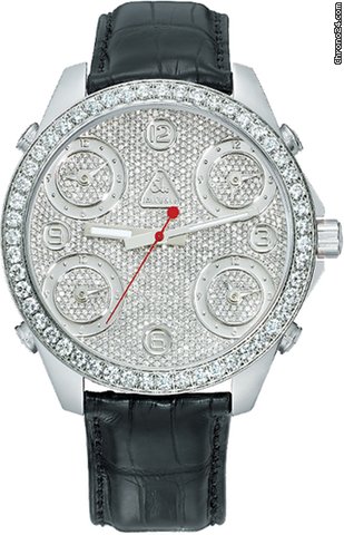 Jacob & Co. Five Time Zone - 40mm, 2ct Bezel watches