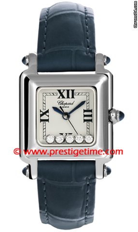 Chopard Happy Sport Classic Square 5 Floating Diamonds watches