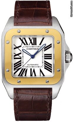Cartier Santos 100 watches