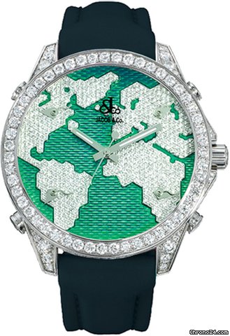 Jacob & Co. Five Time Zone - 40mm, 2ct Bezel watches