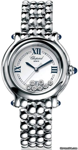 Chopard Happy Sport Classic Round 7 Floating Diamonds watches