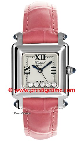 Chopard Happy Sport Classic Square 5 Floating Diamonds watches