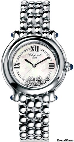 Chopard Happy Sport Classic Round 7 Floating Diamonds watches