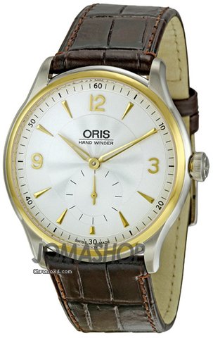 Oris Artelier Silver Guilloche Dial Mechanical Mens Watch 396-7580-4351LS watches