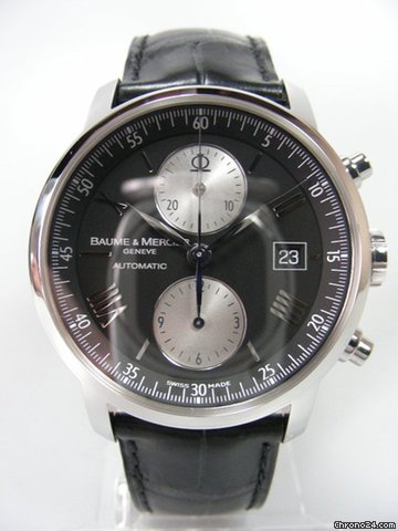Baume & Mercier Classima chronographe ref:65591 cadran noir watches