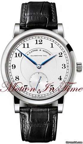 A. Lange & Sohne LANGE 1815 MANUAL WIND NEW 40mm WHITE GOLD ON STRAP - RARE watches