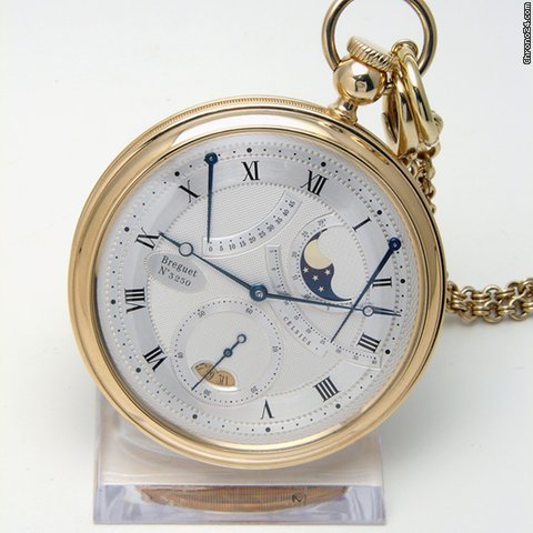 Breguet Reserve de Marche, Calendrier, Phases de Lune, ThermomEtre watches
