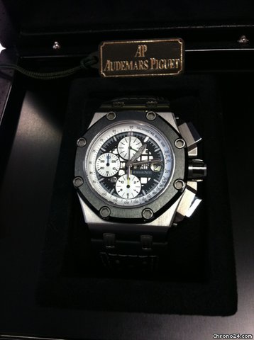 Audemars Piguet Royal Oak Offshore " Rubens Barrichello II " Titan 2007 watches