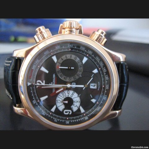 Jaeger-LeCoultre chronographe master compressor or rose watches