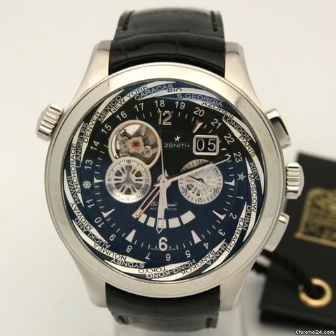 Zenith Grande Class Traveler Open Multi City 03.0520.4037/22 watches