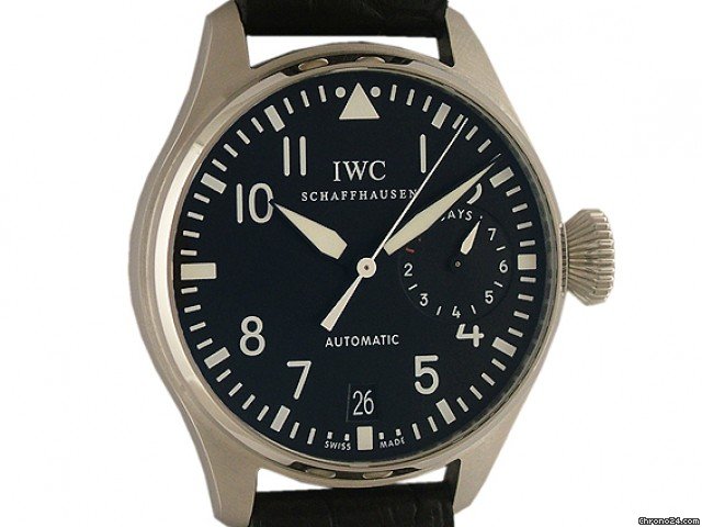 IWC Gro e Fliegeruhr Gangreserve 46mm inkl. Faltschlie e watches