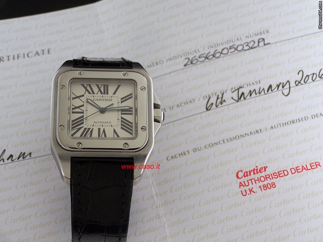 Replica Cartier SANTOS 100 Watch