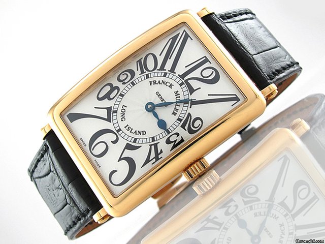 Franck Muller Herren "LONG ISLAND" 750/- Gelbgold Automatik watches