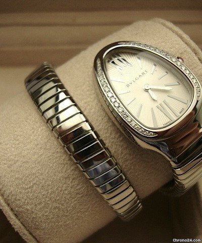 Bulgari Tubogas Serpenti watches