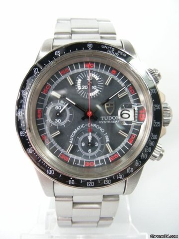 Tudor Monte Carlo chronographe ref: 94200 cadran exotique "la plus rare de toutes les Tudor chrono" watches