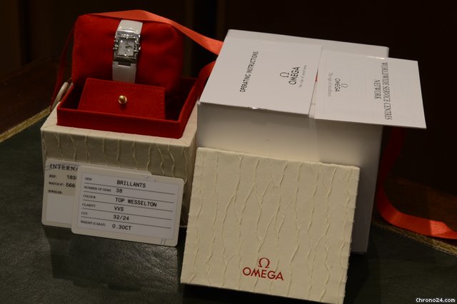 Omega Constellation Quadra Brillanti-Brillants-Diamond watches