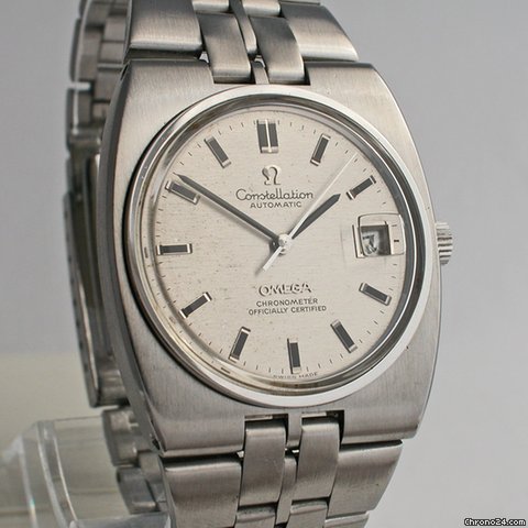 Omega Constellation 'Integral Line" watches